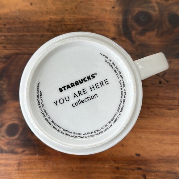 Starbucks North Carolina State You Are Here Collection Coffee Mug Cup 2016 - Picture 6 of 6